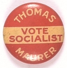 Thomas, Maurer Vote Socialist