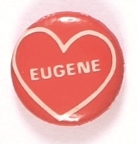 Love Eugene, McCarthy Heart Pin