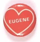 Love Eugene, McCarthy Heart Pin