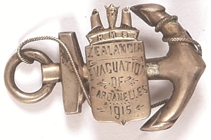 Dardanelles Evacuation Ship Anchor Pin