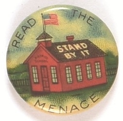 Read the Menace KKK Pin