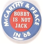 McCarthy Bobby is Not Jack