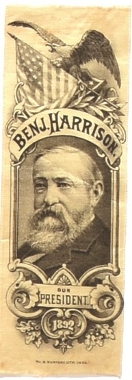 Harrison for President Ribbon