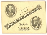 Cleveland 1885 Inaugural Program