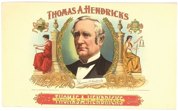 Hendricks Cigar Box Label