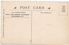 Suffrage Trumpeter Postcard