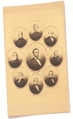 Lincoln and His Cabinet CDV