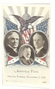 Harding, Penrose PA Coattail Card