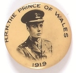 Prince of Wales 1919 Celluloid