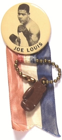Joe Louis Pin and Boxing Glove