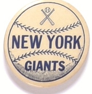 New York Giants Baseball Pin