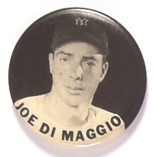 Joe DiMaggio of the Yankees