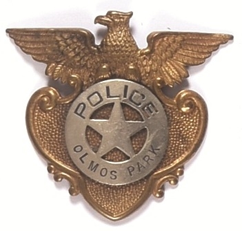 Olmos Park, Texas, Police Badge