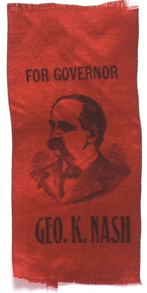 Nash for Governor Ohio Ribbon