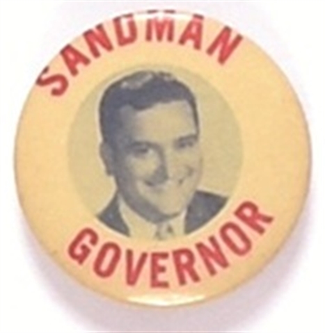 Sandman for Governor, New Jersey