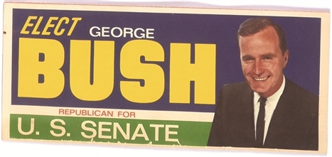 Elect George Bush US Senate
