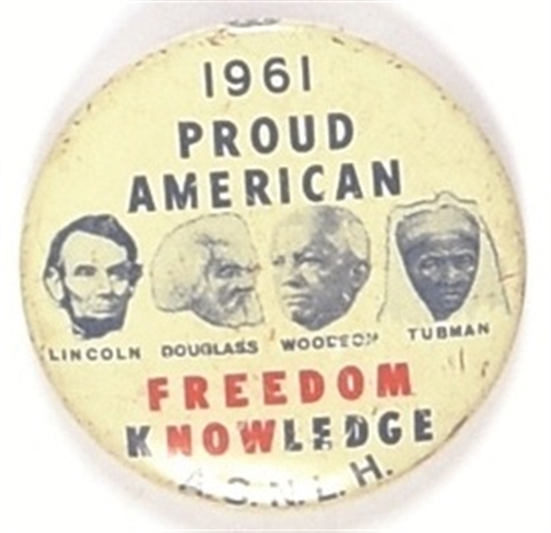 Proud American Civil Rights Pin