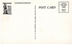 Anti Axis World War II Postcard