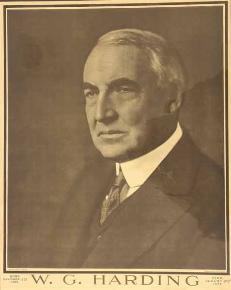 Warren G. Harding Memorial Poster