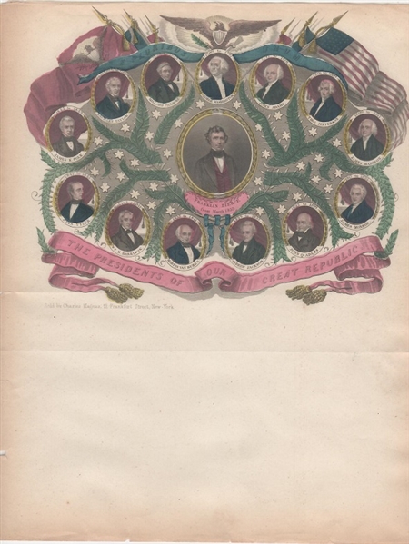 Pierce and the Presidents Print