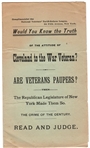 Cleveland War Veterans Pamphlet