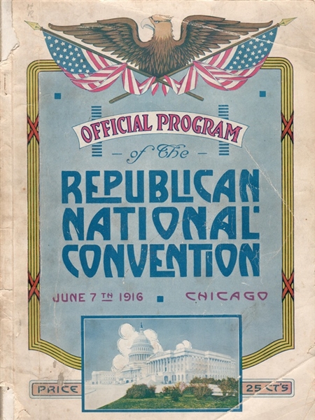 Hughes 1916 Convention Book