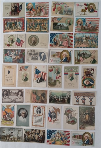 Collection of George Washington Postcards