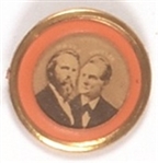 Hayes, Wheeler Jugate Pinback