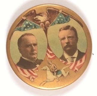 McKinley, Roosevelt Rough Rider Jugate