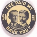 Wilson, Marshall Ive Paid My Dollar