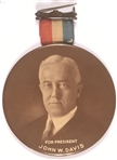 John W. Davis for President 4-Inch Sepia