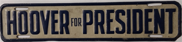 Hoover Blue and White license