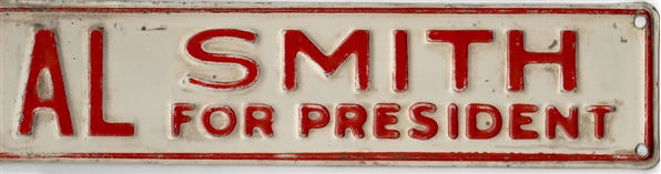 Al Smith for President License