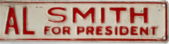 Al Smith for President License