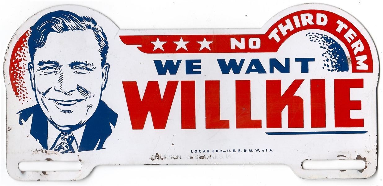 We Want Willkie License