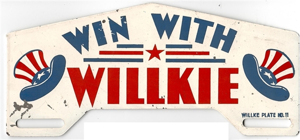 Win With Willkie Uncle Sam Hats