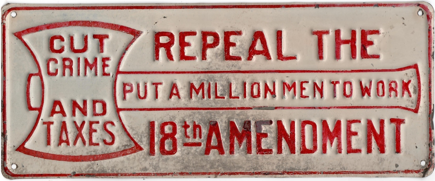 Anti Prohibition Put a Million Men to Work License