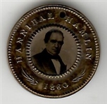 Lincoln, Hamlin 1860 Ferrotype