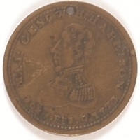 Harrison Peoples Choice 1840 Log Cabin Medal