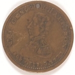 Harrison Peoples Choice 1840 Log Cabin Medal
