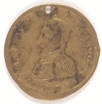 Harrison Peoples Choice 1841 Log Cabin Medal