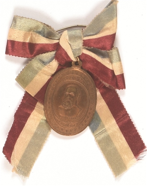 Benjamin Harrison Eagle and Shield Medal, Ribbon