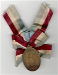Benjamin Harrison Eagle and Shield Medal, Ribbon