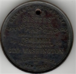 Harrison 1889 Centennial Medal