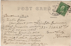 John Brown, TR Osawatomie Postcard