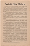 LaFollette Socialist Party Handbill