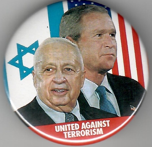 Bush, Sharon United Against Terrorism 