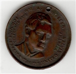 Hayes and Wheeler 1876 Campaign Medal 