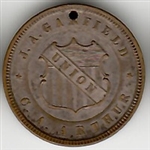 Garfield, Arthur Brass Union Shield Jugate