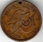 Benjamin Harrison Inaugural Medal